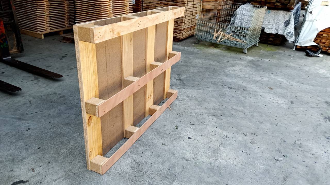 塑合板棧板底部結構